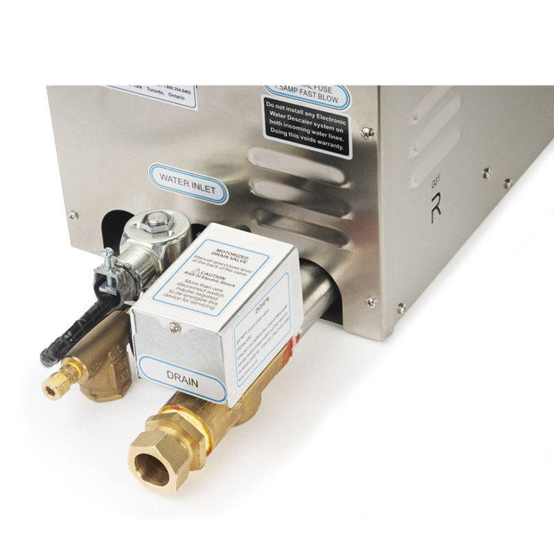 Ensemble de générateur de vapeur 24 kw résidentiel pour la vapeur cs24 cs series, Chrome