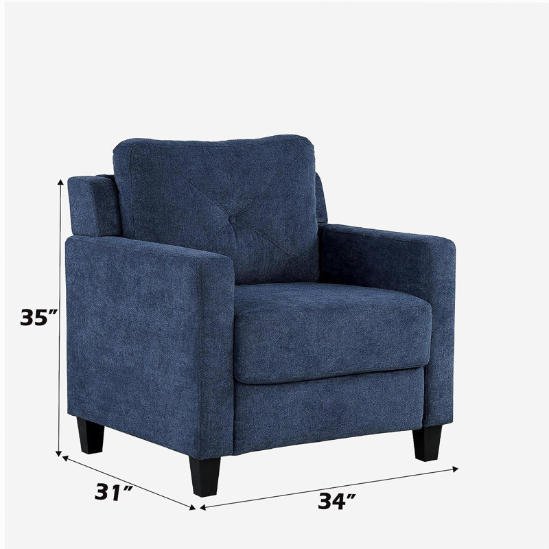 Chaise en chenille Horatio
