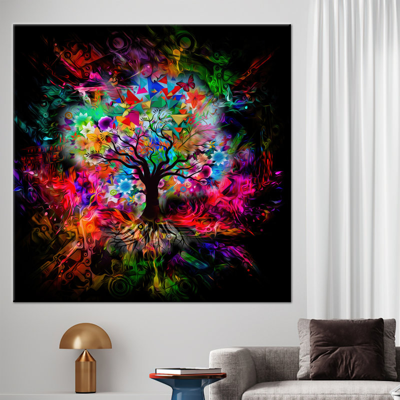 Print on Canvas, Framed Wrapped Canvas, Does Not Apply, 90 cm H x 90 cm W