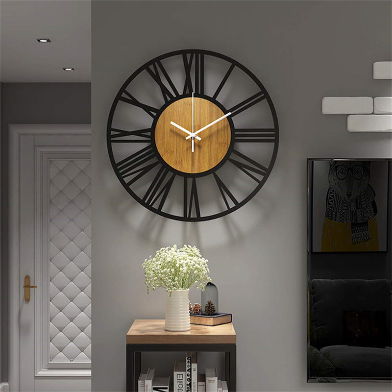 Rego Metal Wall Clock