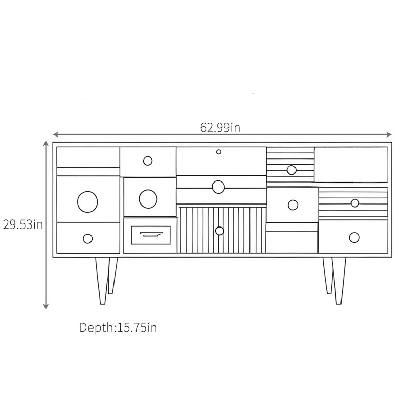 Artistic Style Sideboard