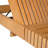 Lounge Chaise Set, Acacia Solid Wood With Lounge Cushion (Triple Folds)-2130845617-2130845619