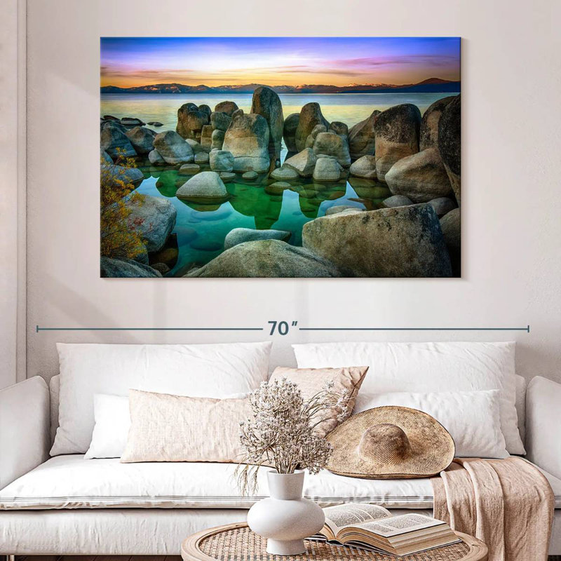 Alvord Rocks At Lake Tahoe, H 34 po x l 51 po