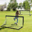 HOMCOM Steel Football Net with Carrying Case-62221408