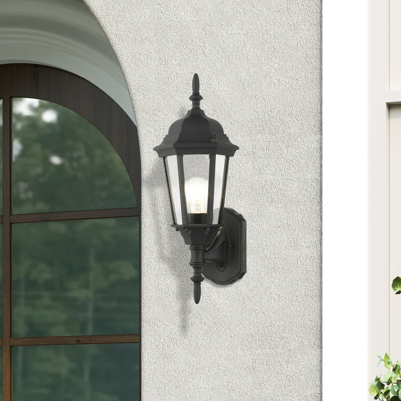 Heaney Wall Light, Textured Black