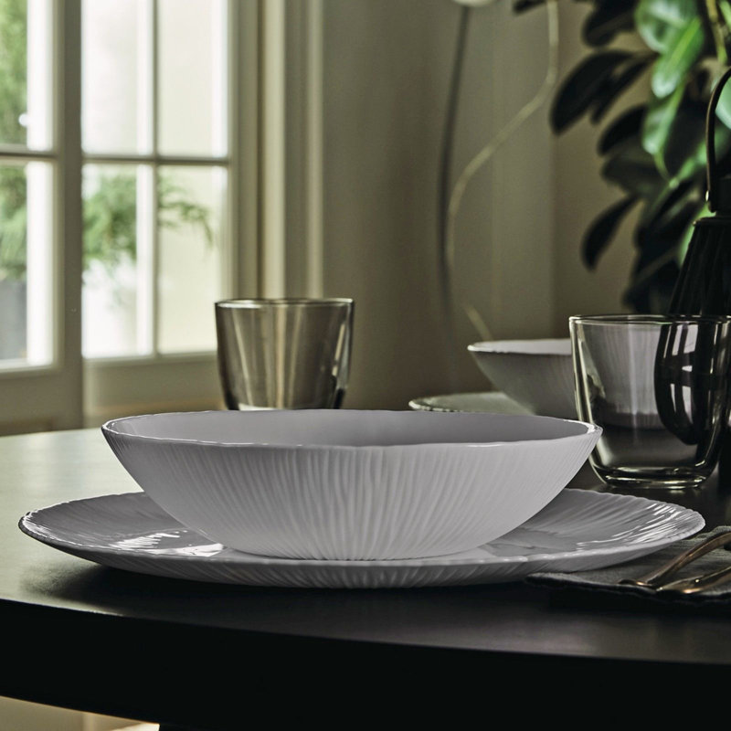 Glass Dinnerware Set 18 Piece - Service for 6