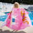 Wildkin Kids Beach Towel – 100% Cotton, Soft & Absorbent, Ideal Pool & Beach Essential - Horses-114286466