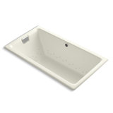 Tea for Two 66" x 36" Drop In Air Bathtub