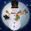 SUPERHUNTER 4 'Snowman gonflable