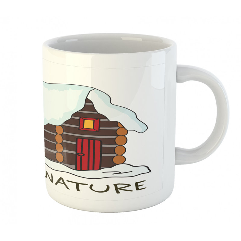 Grande tasse à café log