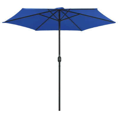 ClipperCove 270 cm W X 270 cm D Hexagonal Market Parasol with Crank Lift