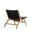 Fauteuil d'appoint en cuir végétalien Maintenon-1136037564