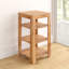 83 cm H x 44 cm W Solid Wood Etagere Bookcase