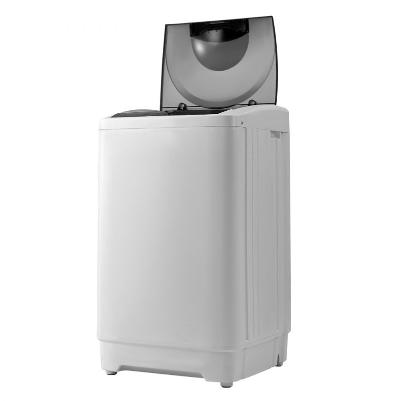 Portable Washing Machine, Portable Washer 1.3 cu.ft with LED Display, Stainless Steel Drum, 8 Wash Programs & 6 Adjustable Water Levels, Portable Washer Machine for Apartments, RVs, and Dorms