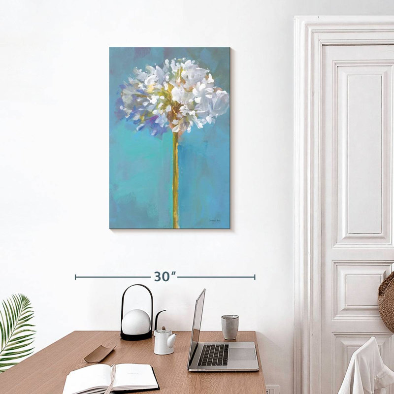 Harnek moderne floral III, H 30 po x l 20 po