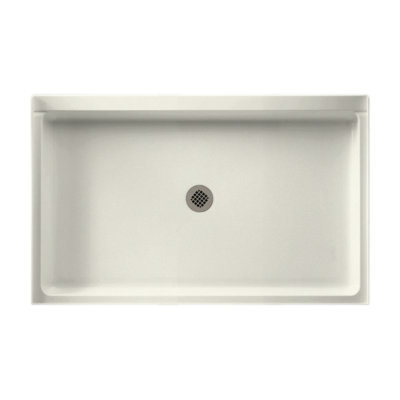34'' W 54'' D Rectangular Single Shower Base