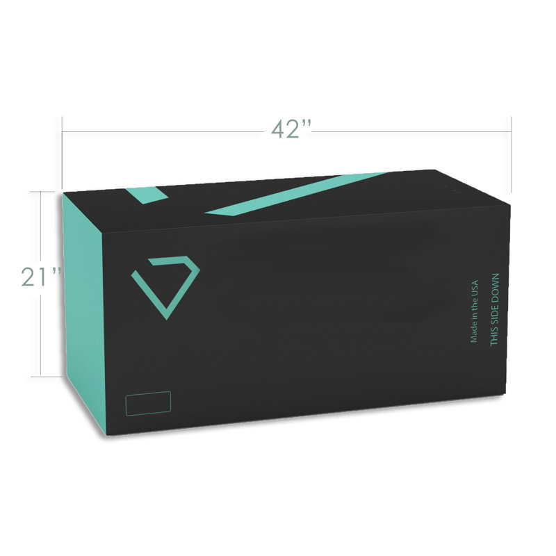 White Noise 14'' Firm Hybrid Mattress, King
