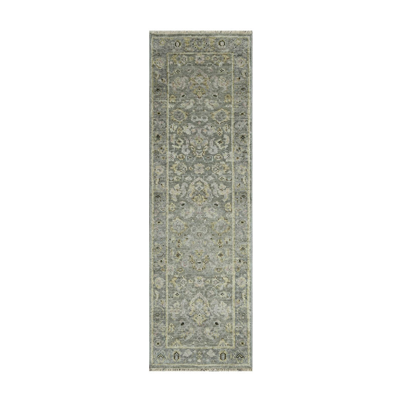 Tapis intérieur / extérieur en laine Hattabaugh, Rectangle 5 pi 4 po x 8 pi 7 po
