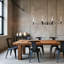 Truss 6-Arm Linear Chandelier-1877899263