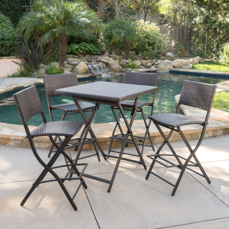 Kerr 4 - Person Patio Dining Set with