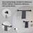 9 - Piece Bathroom Hardware Set-93723603