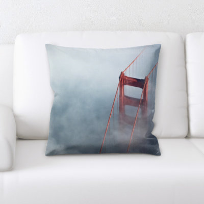 Microsuede Throw Pillow