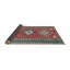 Tapis contemporain vert / rouge-204457242