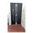 Deux Black Exterior Metal Prehung Front Entry Doors-59180953