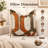 Abstract Orange 22X22 Pillow Covers