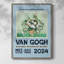 Van Gogh, exposition d'affiches IV, reproduction encadrée - bois massif-729367332