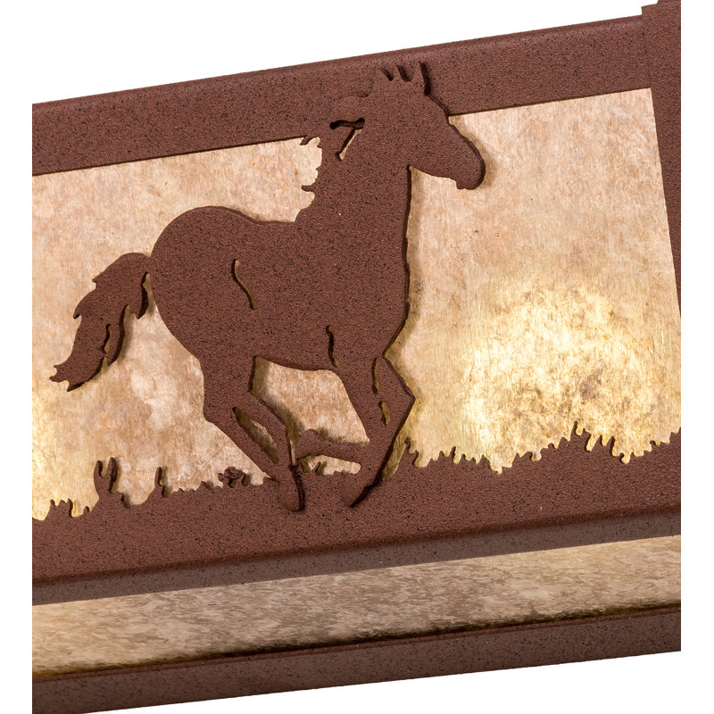 Rustic Lodge 4 - Light Bath Bar, 60W