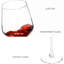 Ensemble de verres à vin 12, 12 onces, rouge, blanc, vin durable pour le mariage, la fête et le lave-vaisselle