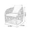 Fauteuil de loisir innovant et unique