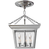 Chapman & Myers Cornice Semi-Flush Lantern