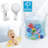 Suction Cup Hooks, 6 Pack Suction Hooks Reusable Powerful Shower Hooks for Bathroom Kitchen