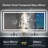 Akilan Frameless LED Vanity Mirror with Front-lit and Back-lit, Memory Function, 3 Color Temperatures & Dimmable Light, Anti-fog Tempered Glass ETL Mirror-1791807115