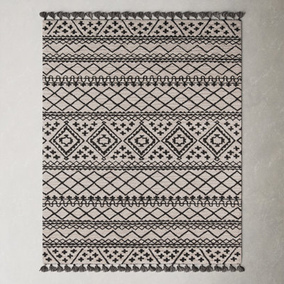 Tahoe Hand-Tufted Wool Gray Area Rug