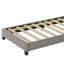 Lit plateforme tapissier en cuir avec ornement en forme de lapin-902145610-902145615