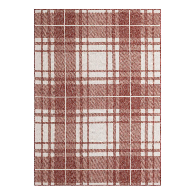 Tapis en polypropylène tissé à la machine Tereon, Rectangle 5 pi 1 po x 7 pi 1 po