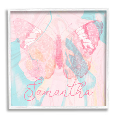 «Girl's Abstract Pastel cmw-065», art mural personnalisé