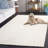 Nicoleann Hand Tufted Wool/Cotton Solid Color Rug in Ivory-152023036