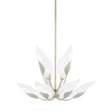 Blossom 10 Light Chandelier - Gold Leaf Finish - Clear Glass