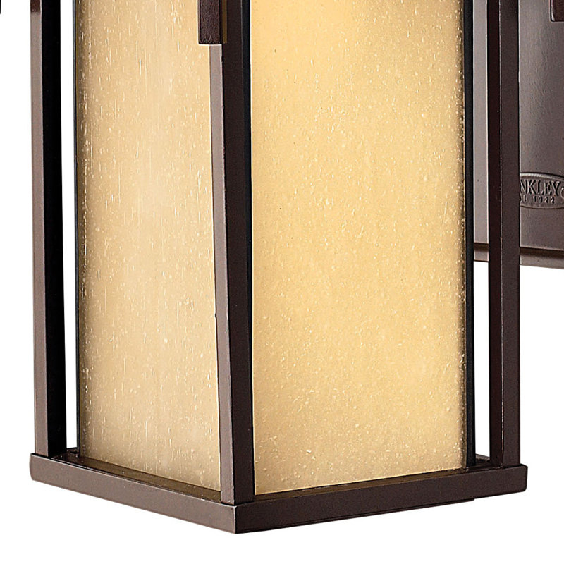 Harbor Outdoor Wall Lantern, Anchor Bronze, Non-Energy Saving/Non-Dark Sky
