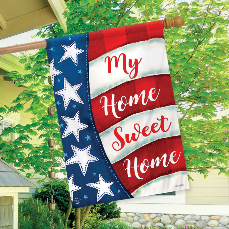 My My Sweet Home - drapeau maison