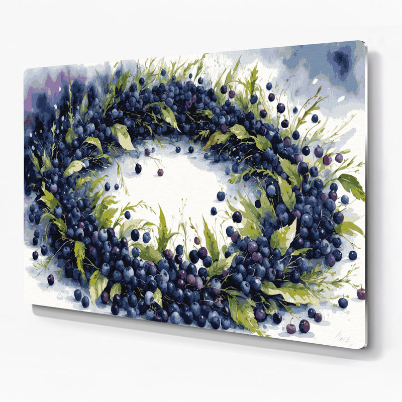 Art mural en métal Fruit, H 20 po x l 24 po