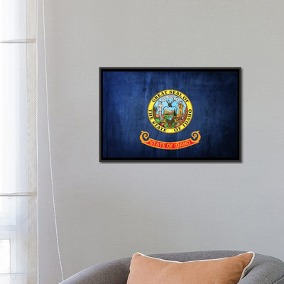 Idaho flag, impression sur toile
