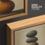 "Stacked Zen Art", impression sur toile encadrée-120204520-120204517