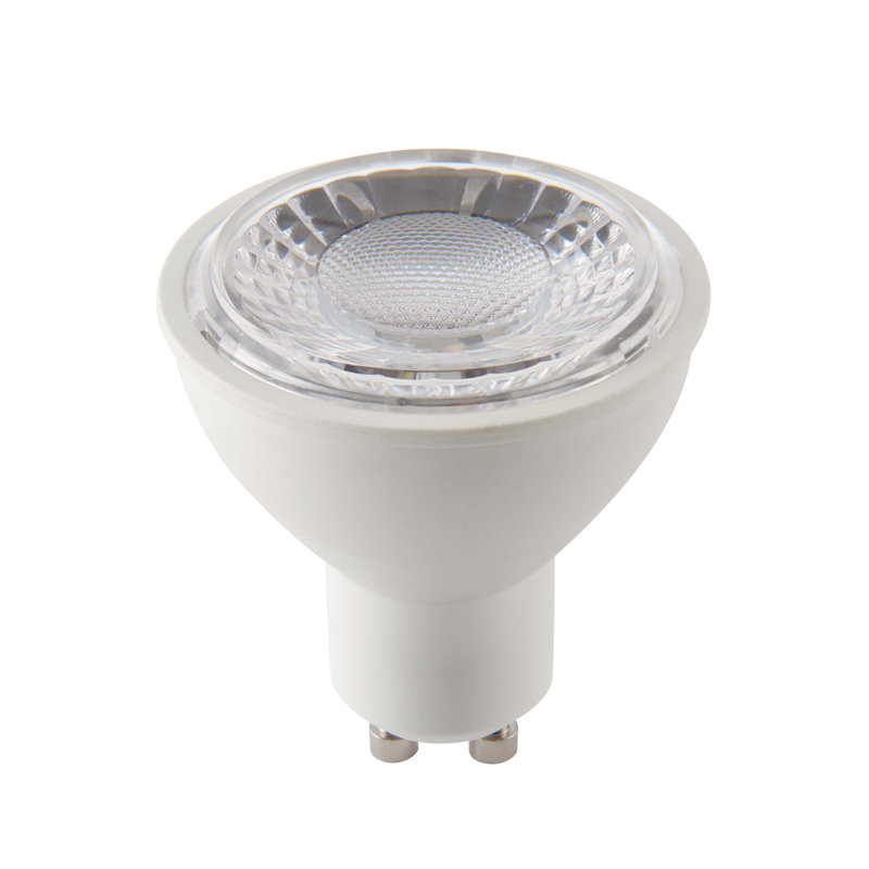 7W GU10 LED Dimmable Bulb - White, 3000K