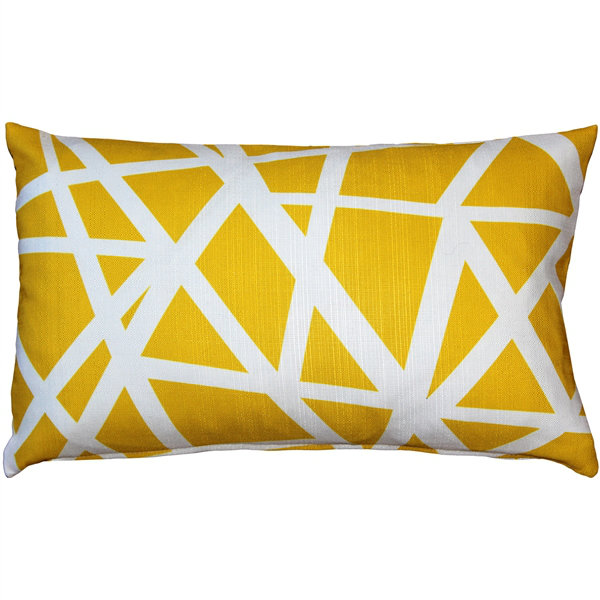 Coussin lombaire vanbrunt, Jaune