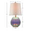 Lampe de table en verre irisé Ranier